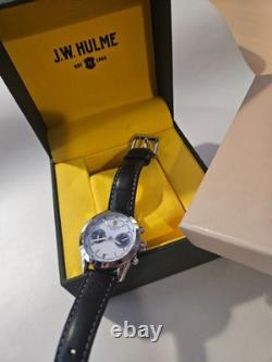 Men's Watch J. W. HULME 1905 Chronograph Vintage New Old Stock 37mm Full Set