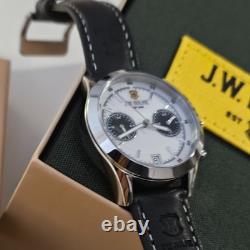 Men's Watch J. W. HULME 1905 Chronograph Vintage New Old Stock 37mm Full Set