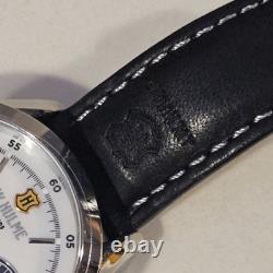 Men's Watch J. W. HULME 1905 Chronograph Vintage New Old Stock 37mm Full Set