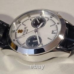 Men's Watch J. W. HULME 1905 Chronograph Vintage New Old Stock 37mm Full Set