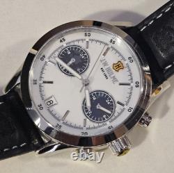 Men's Watch J. W. HULME 1905 Chronograph Vintage New Old Stock 37mm Full Set