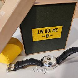 Men's Watch J. W. HULME 1905 Chronograph Vintage New Old Stock 37mm Full Set