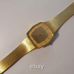 Men's Watch Vintage'Junghans' German Antik Gold'New Old Stock'Germany 1970
