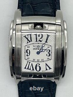 Mens Invicta Watch. Swiss Made. Dual Movement Reverso. Old New Stock