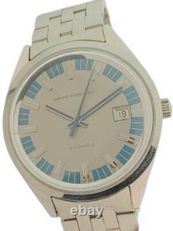 Mens Vintage Girard Perregaux Gyromatic Jumbo 37mm New Old Stock Wrist Watch