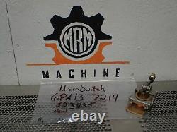 Micro Switch 6PA13 7214 523835 Sealed Switch New Old Stock See All Pictures