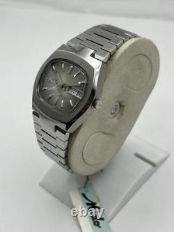 Mido Multi Star Automatic N. O. S (New Old Stock)Smoke Gary Dial Day-Date Display