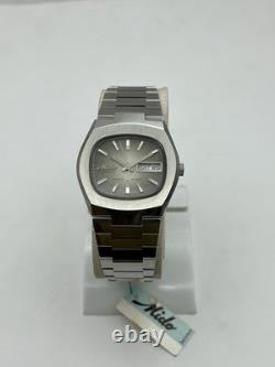 Mido Multi Star Automatic N. O. S (New Old Stock)Smoke Gary Dial Day-Date Display