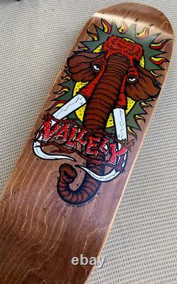 Mike Vallely 1991 Mammoth New Deal Skateboard Pro Deck. No Reserve! NOS! MINT