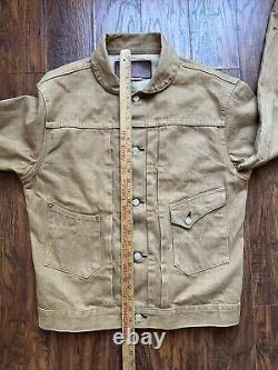 Mister Freedom 2011 Brown Denim Ranch Blouse Jacket NOS J18 Selvedge Made in USA