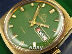 Mondaine Swiss Automatic Watch Vintage 1970s 17 Jewel ETA 2778 New old NOS