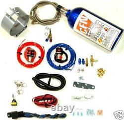 Motorcycle Nitrous Oxide Wet Kit Single Nozzle Nos Kit New