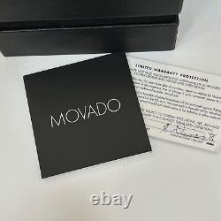 Movado LX Woman's Watch, White Mother-of-Pearl Dial, Authorized New Old Stock