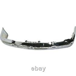 NEW Chrome Steel Front Bumper Kit For 2003-2007 Chevy Silverado 2500HD 3500