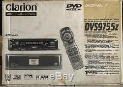 NEW OLD SCHOOL Clarion Pro Audio DVS9755Z in dash CD/DVD player, RARE, NIB, NOS