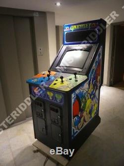 NEW OLD STOCK 1985 Atari Gauntlet Upright Video Arcade Game Cabinet + UpgradeKit