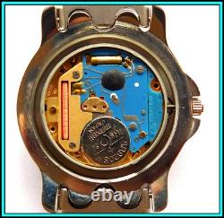 NEW OLD STOCK ALFEX QUARTZ MEN'S Wrist Watch Swiss Made WATER PROOF