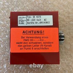 NEW OLD STOCK- Lothar Schluter SK 4075 Photo Sensor Controller 11-Pin 220 VAC