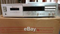 NEW OLD STOCK NAKAMICHI DR10 Gold Cassette Tape Deck 3-Head Vintage RARE DR-10