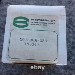 NEW OLD STOCK NOS ELECTROSWITCH 101608A-2AS 9334 1 Year Warranty NOS