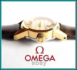 NEW OLD STOCK OMEGA Gold Plated Lady Wristwatch, cal 483 Ref. 511170 WORKING