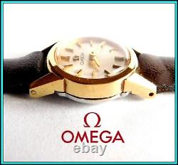 NEW OLD STOCK OMEGA Gold Plated Lady Wristwatch, cal 483 Ref. 511170 WORKING