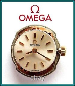 NEW OLD STOCK OMEGA Gold Plated Lady Wristwatch, cal 483 Ref. 511170 WORKING