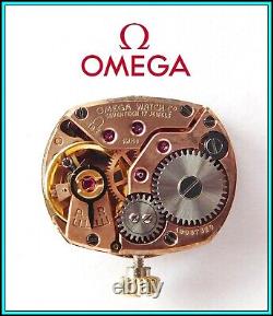 NEW OLD STOCK OMEGA Gold Plated Lady Wristwatch, cal 483 Ref. 511170 WORKING