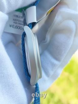 NEW OLD STOCK Vintage Seiko Alba V158-0AX0 SOLAR MILITARY WATCH (1990s) RARE