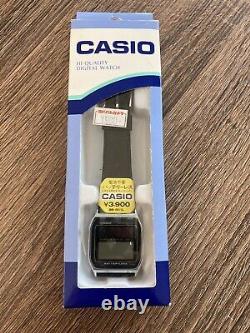 NEW OLD STOCK casio batteryless BB-801. RARE! HTF