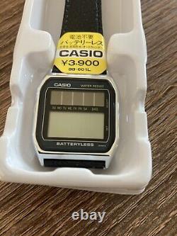 NEW OLD STOCK casio batteryless BB-801. RARE! HTF