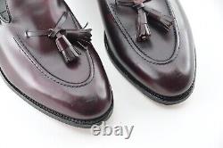 NEW OLD STOCK w BOX FOOTJOY CLASSICS 11.5D BURGUNDY CALF TASSEL LOAFERS SHOES