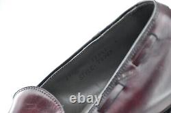 NEW OLD STOCK w BOX FOOTJOY CLASSICS 11.5D BURGUNDY CALF TASSEL LOAFERS SHOES