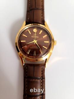 NEW OLD Stock Roamer AM017 Mechanical Men's VINTAGE Swiss Watch BEAUTIFUL