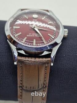 NEW OLD Stock Roamer AM017 Mechanical Men's VINTAGE Swiss Watch BEAUTIFUL