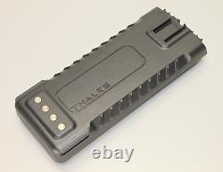 NEW (Old Stock) THALES Liberty OEM Li-ion Battery with Belt Clip 1600691-1 Rev C/D