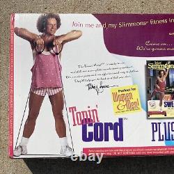 NEW SEALED Richard Simmons Fitness Step & Sweat Tonin Cord Old Stock