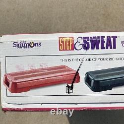 NEW SEALED Richard Simmons Fitness Step & Sweat Tonin Cord Old Stock