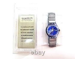 NEW Swatch Automatic Watch MORNING DEW SAK132 with Case & Papers 1997 Gents NOS