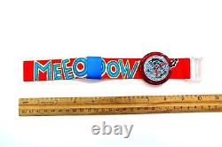 NEW Swatch POP Watch MEEOOOW PWK156 with Case and Paperwork 1992 Cat Design NOS