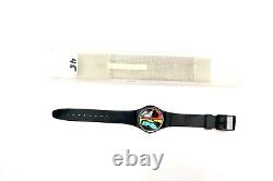 NEW Swatch Watch COLOURED LOVE GB122 with Case & Papers 1988 NOS Gents VINTAGE