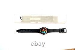 NEW Swatch Watch COLOURED LOVE GB122 with Case & Papers 1988 NOS Gents VINTAGE