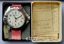 NEW. Vintage Soviet watch VOSTOK 2414A. Komandirskie. Made in USSR. New old stock
