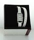 NIB New Old Stock Pierre Cardin 67642w Vintage Steel Woman Watch Silver tone