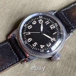 NOS 1943 Elgin A-11 Hack Grade 539 16J U. S. Military Issued WWII Wristwatch