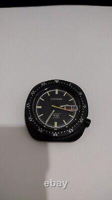 NOS 1972 Citizen Custom V2 Blackie Diver Automatic