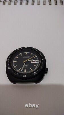 NOS 1972 Citizen Custom V2 Blackie Diver Automatic