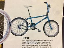 NOS 1988 Haro Sport Frame Set