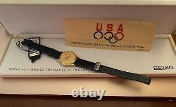 NOS 1992 Seiko Olympic Watch Boxes and Tags