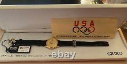 NOS 1992 Seiko Olympic Watch Boxes and Tags